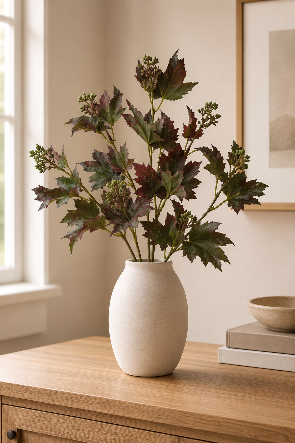 Vine Leaf Decorative Stem