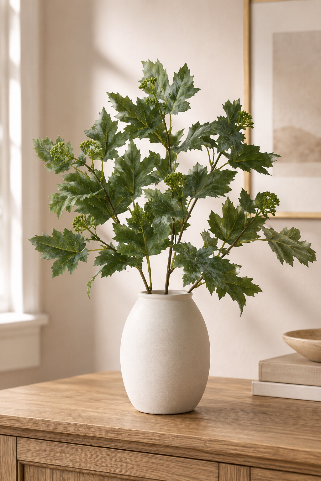 Vine Leaf Decorative Stem