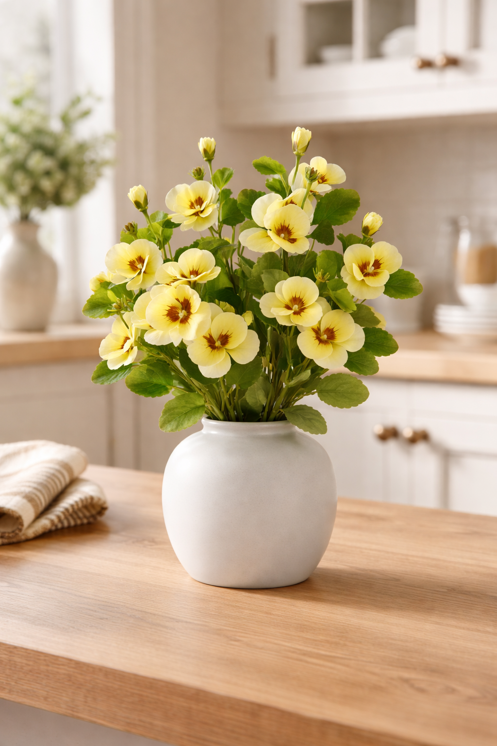 Artificial Pansy Stem