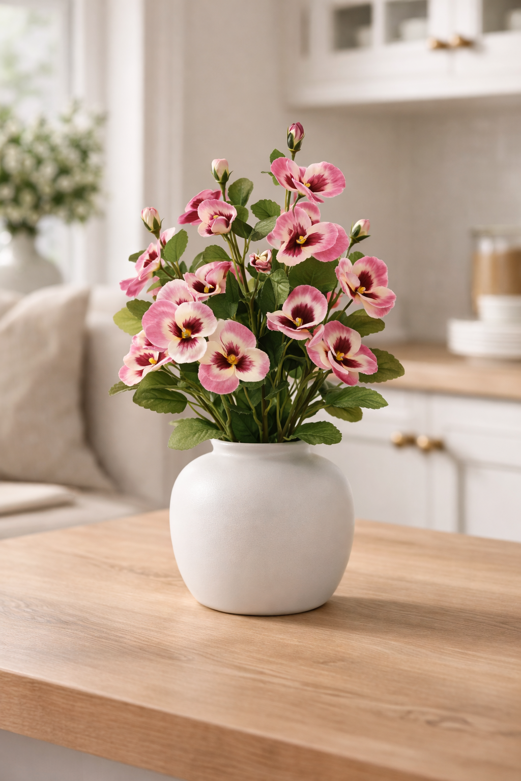 Artificial Pansy Stem