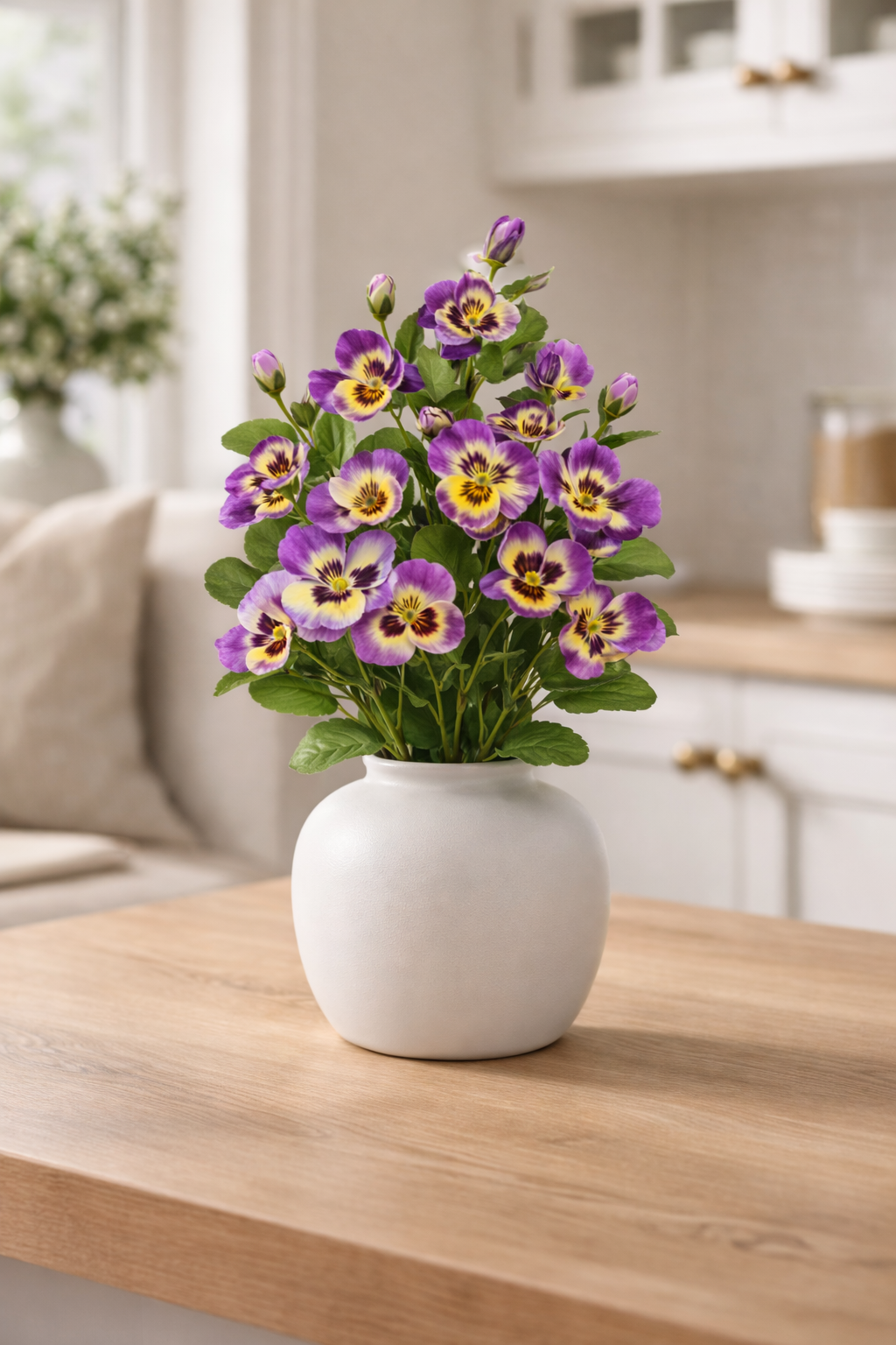 Artificial Pansy Stem