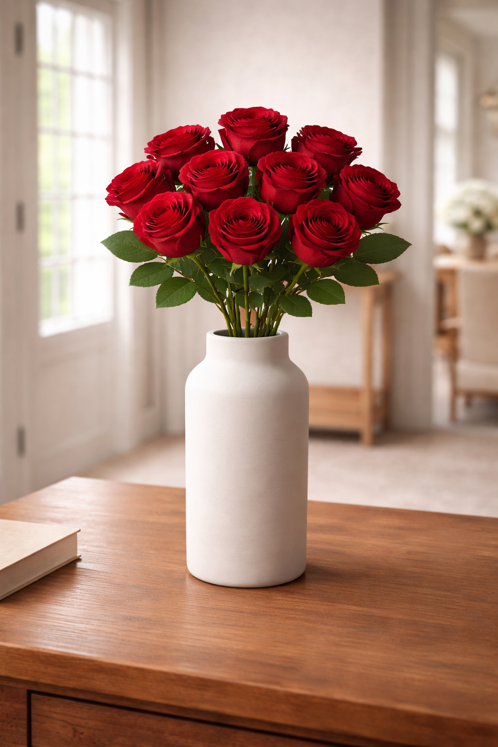 Classic Rose Bloom Stem