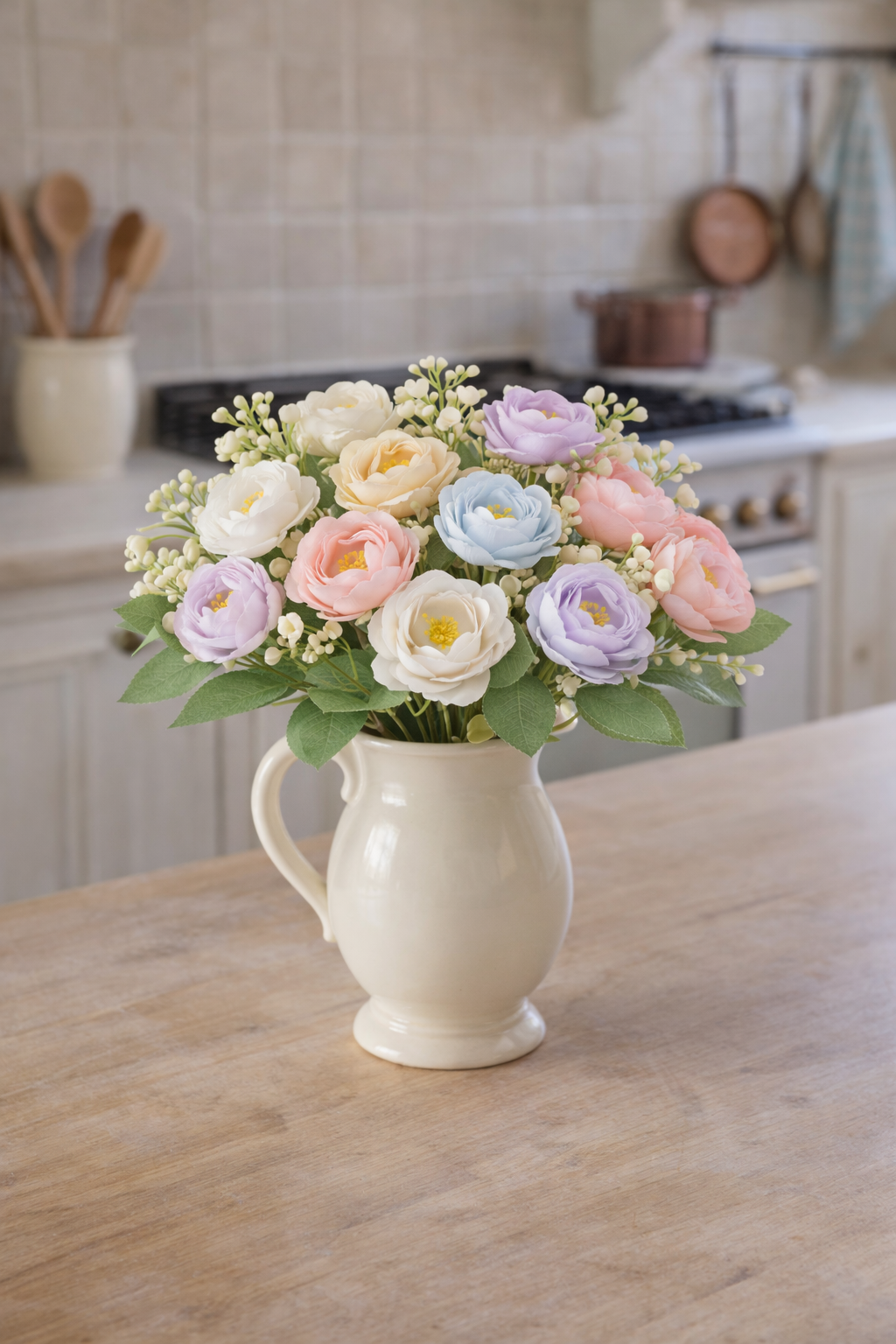 Camellia Soft Garden Bouquet