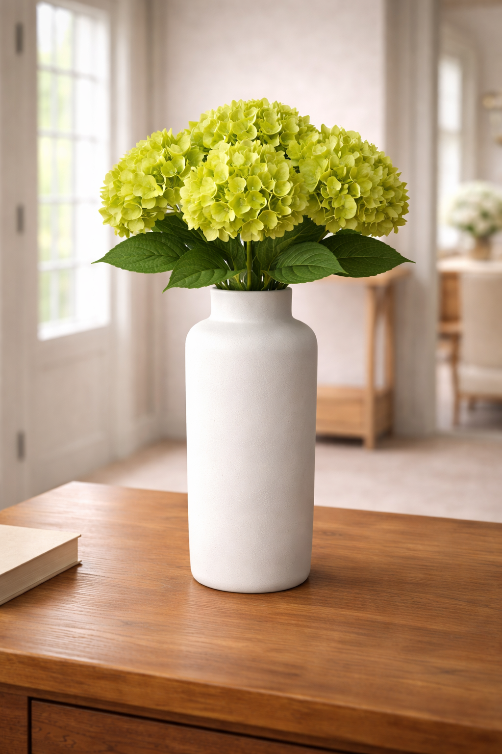 Premium Artificial Hydrangea Stem – 5 Color Variants