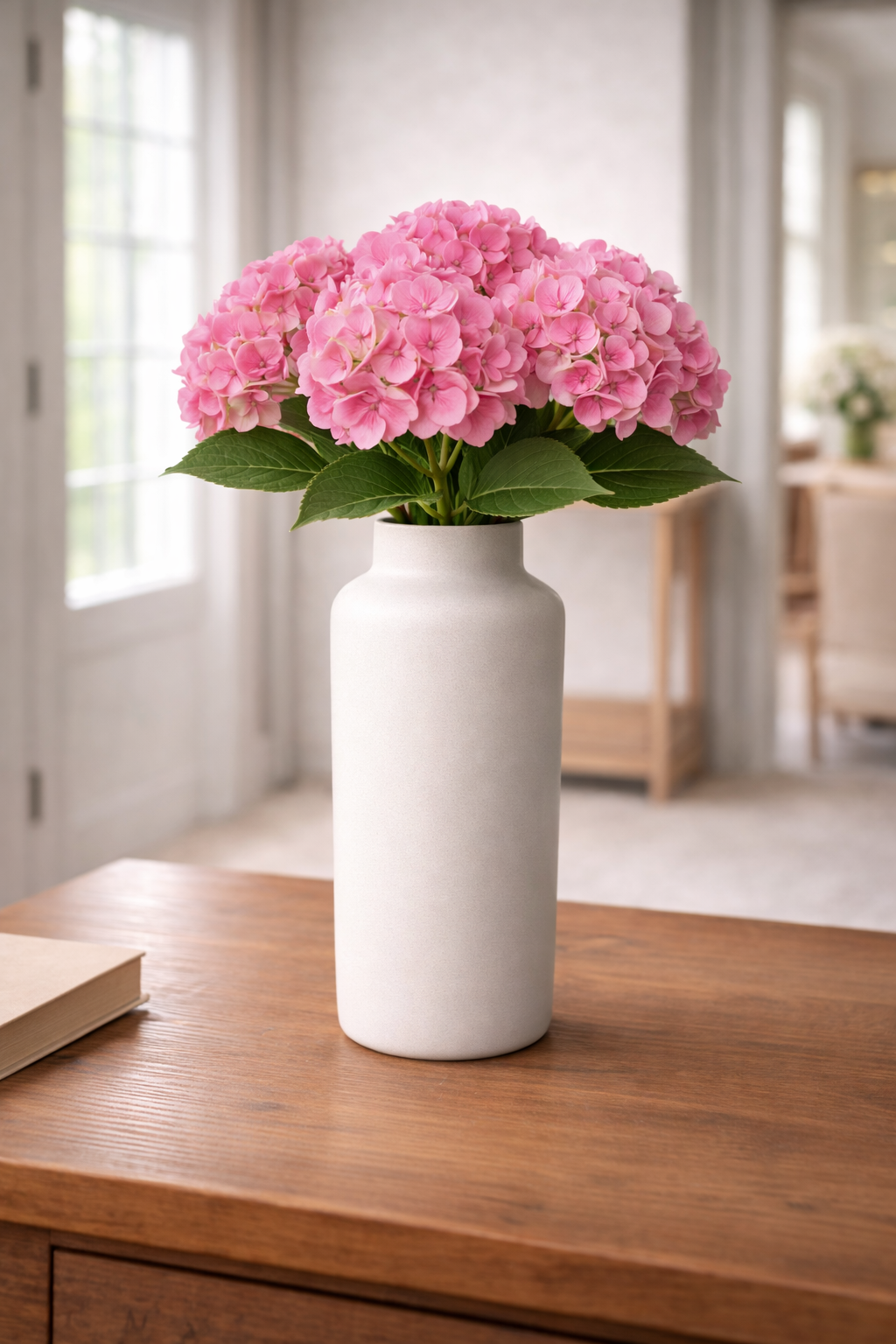 Premium Artificial Hydrangea Stem – 5 Color Variants