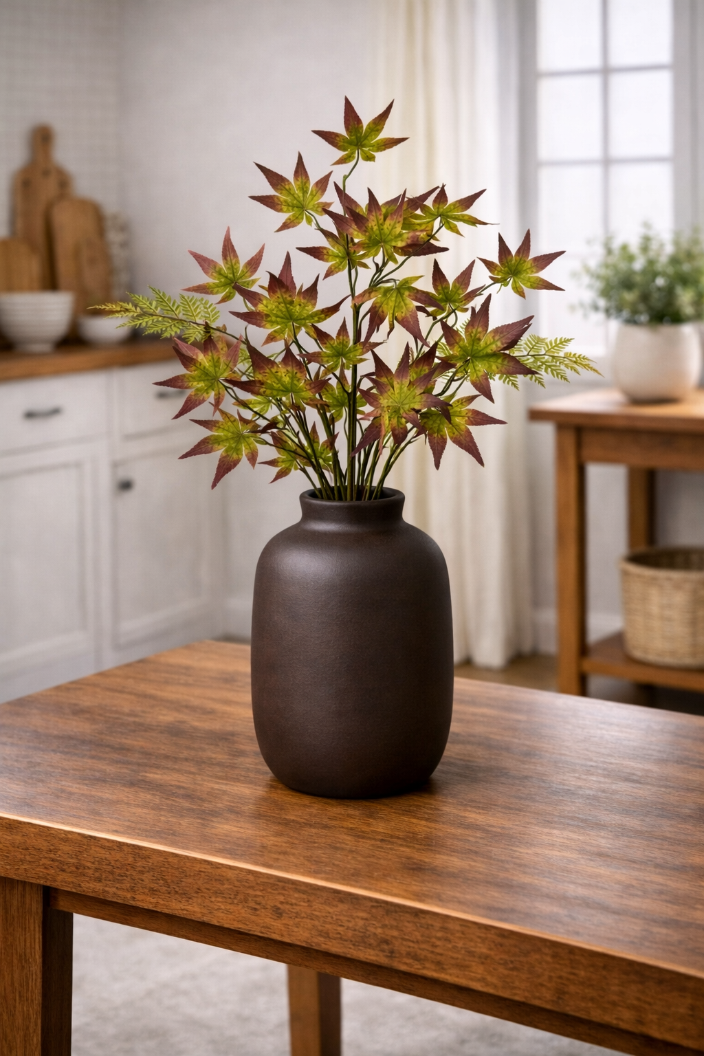 Autumn Oak Leaf Spray