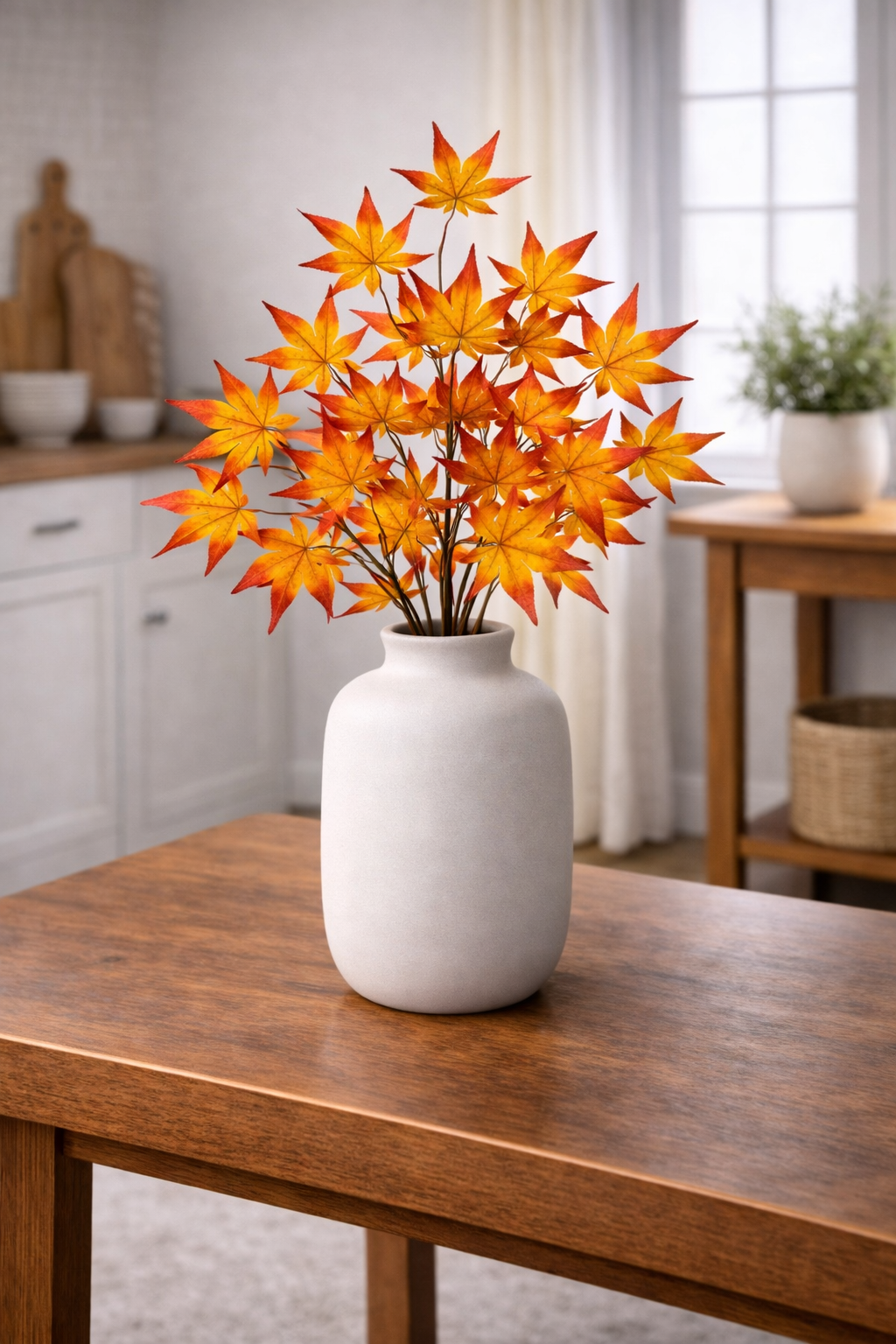 Autumn Oak Leaf Spray