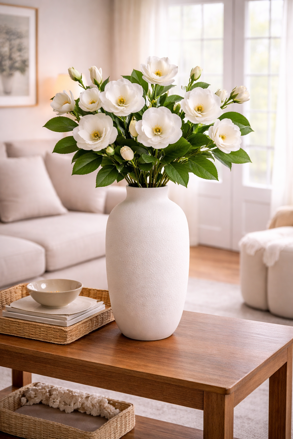 Magnolia Blossom Double Stem