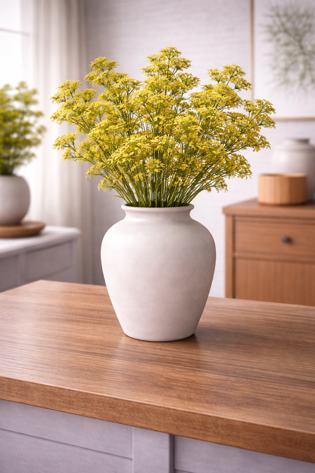 Autumn Fern Decorative Stem (Bundle Amarelo)