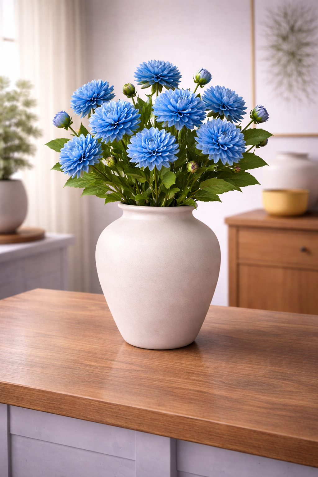 Elegant Dahlia Blossom Stem