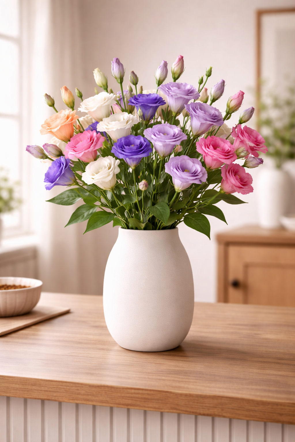 Haste de Eustoma Delicada