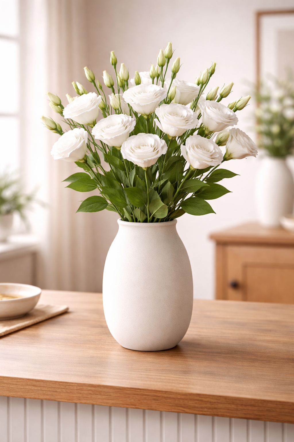 Elegant Lisianthus Spray Stem