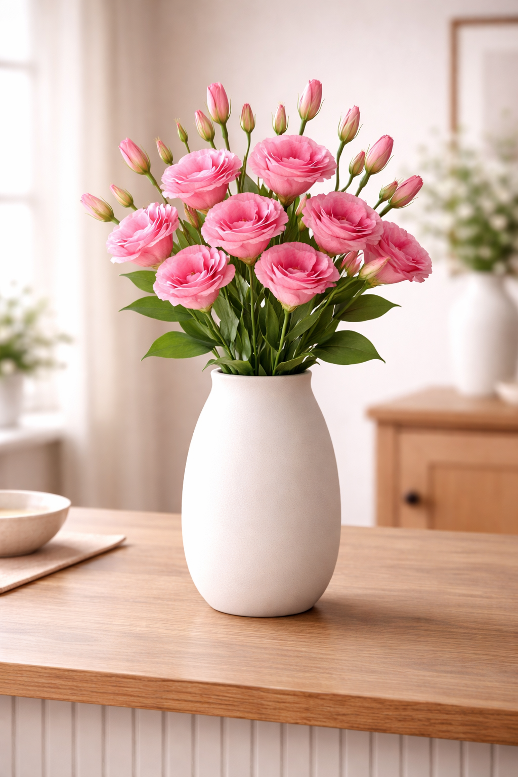 Elegant Lisianthus Spray Stem