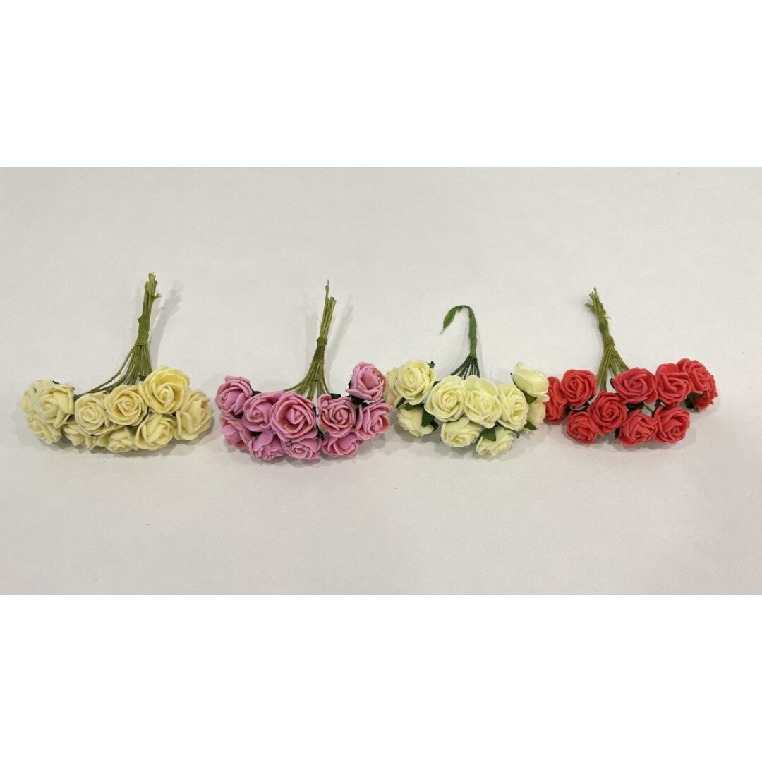 Mini Rose Bouquet Pick